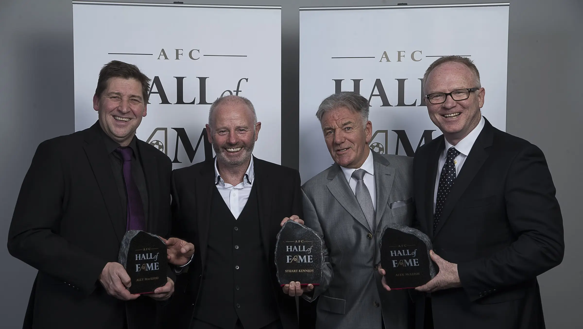 MacLeod, McLeish & Kennedy inducted into AFC Hall of Fame