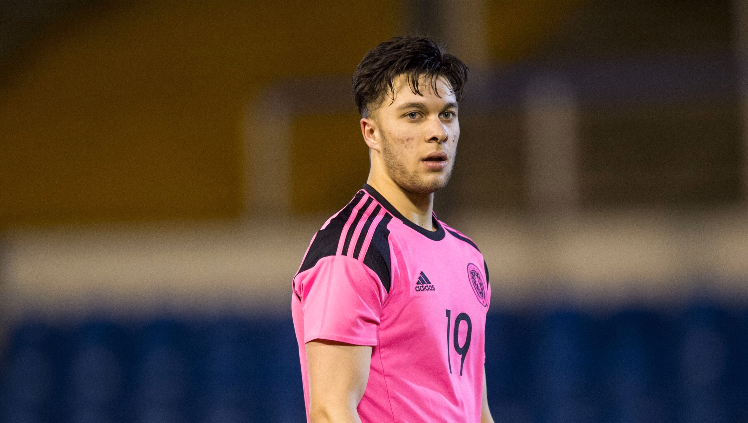 Connor McLennan in the Scotland U17s squad