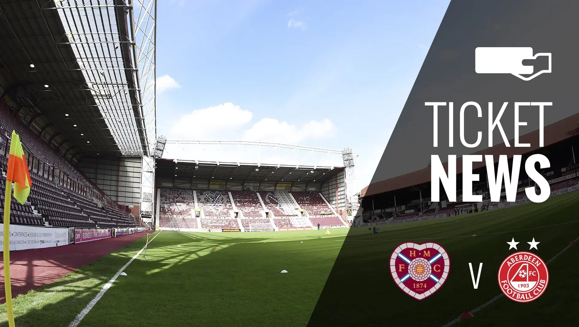 Ticket Details | Hearts v Aberdeen, Friday 30th December