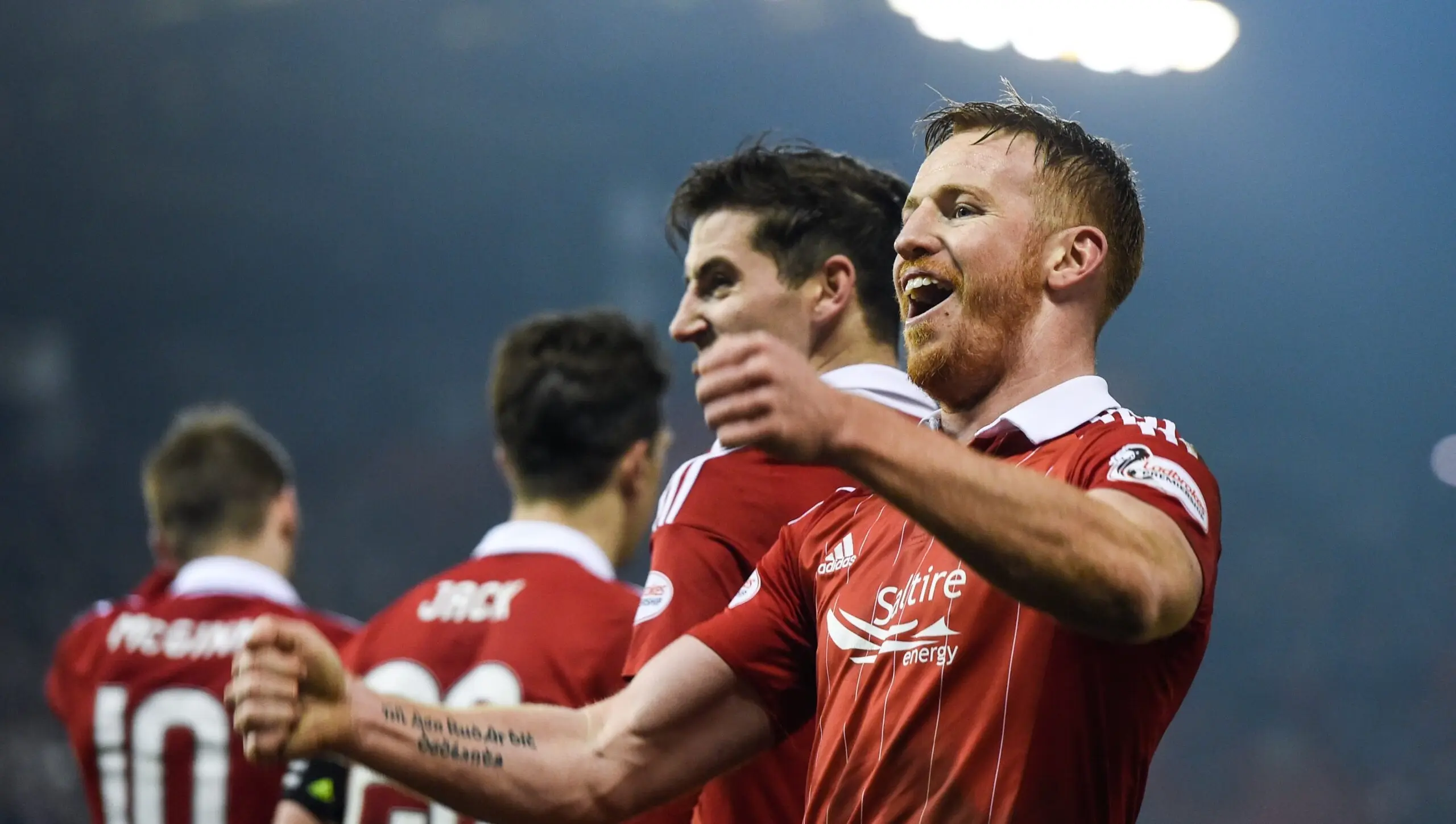 Adam Rooney "It's a good place to be at the moment"