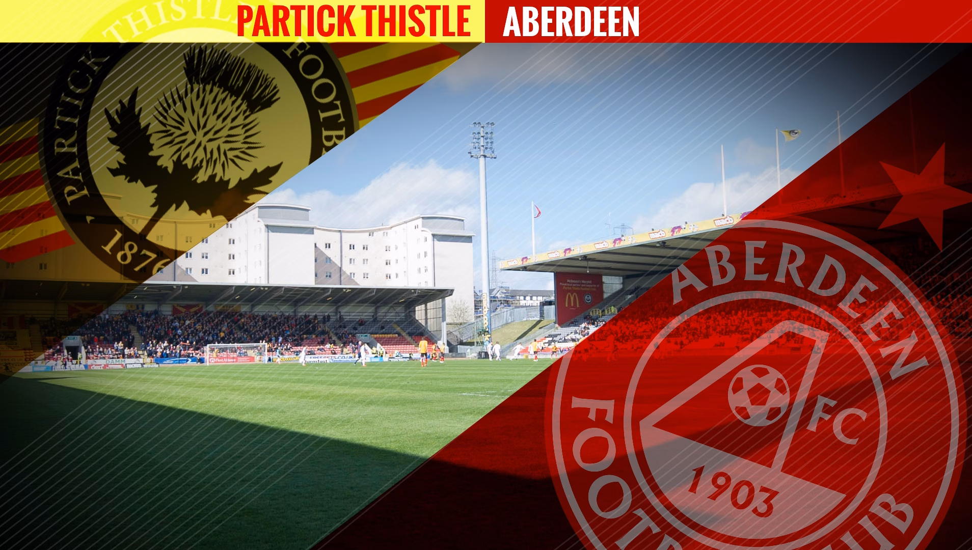 Ticket Details | Partick Thistle v Aberdeen, Tue 8th Mar