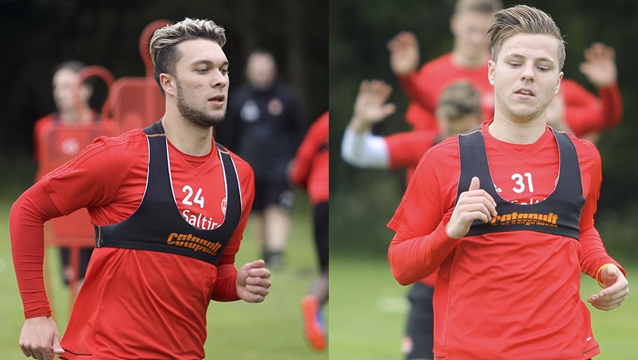 Striking duo head out on loan