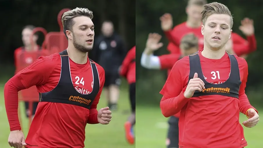 Striking duo head out on loan