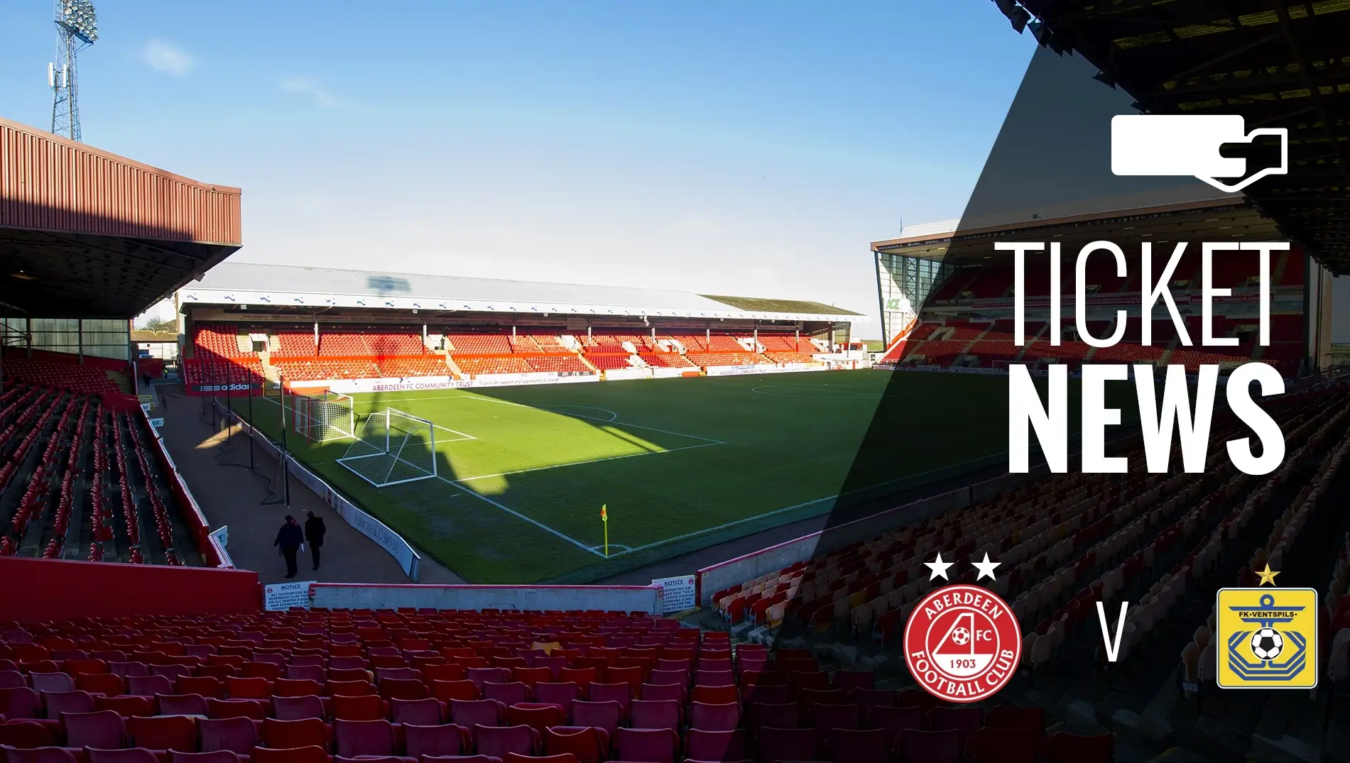 UEFA Europa League 2nd Qualifying Round, Aberdeen v FK Ventspils