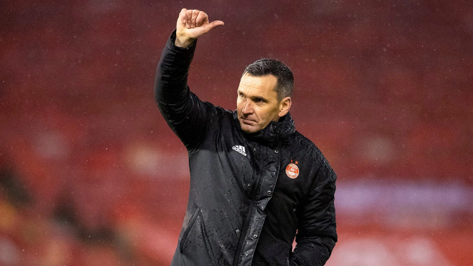 "I'm delighted we got the win"