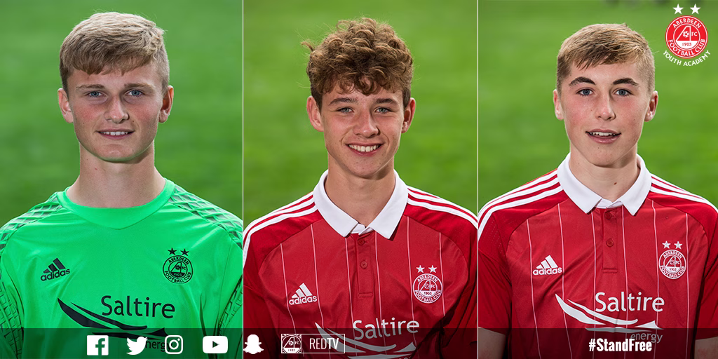 Trio Selected for Scotland U16 Squad