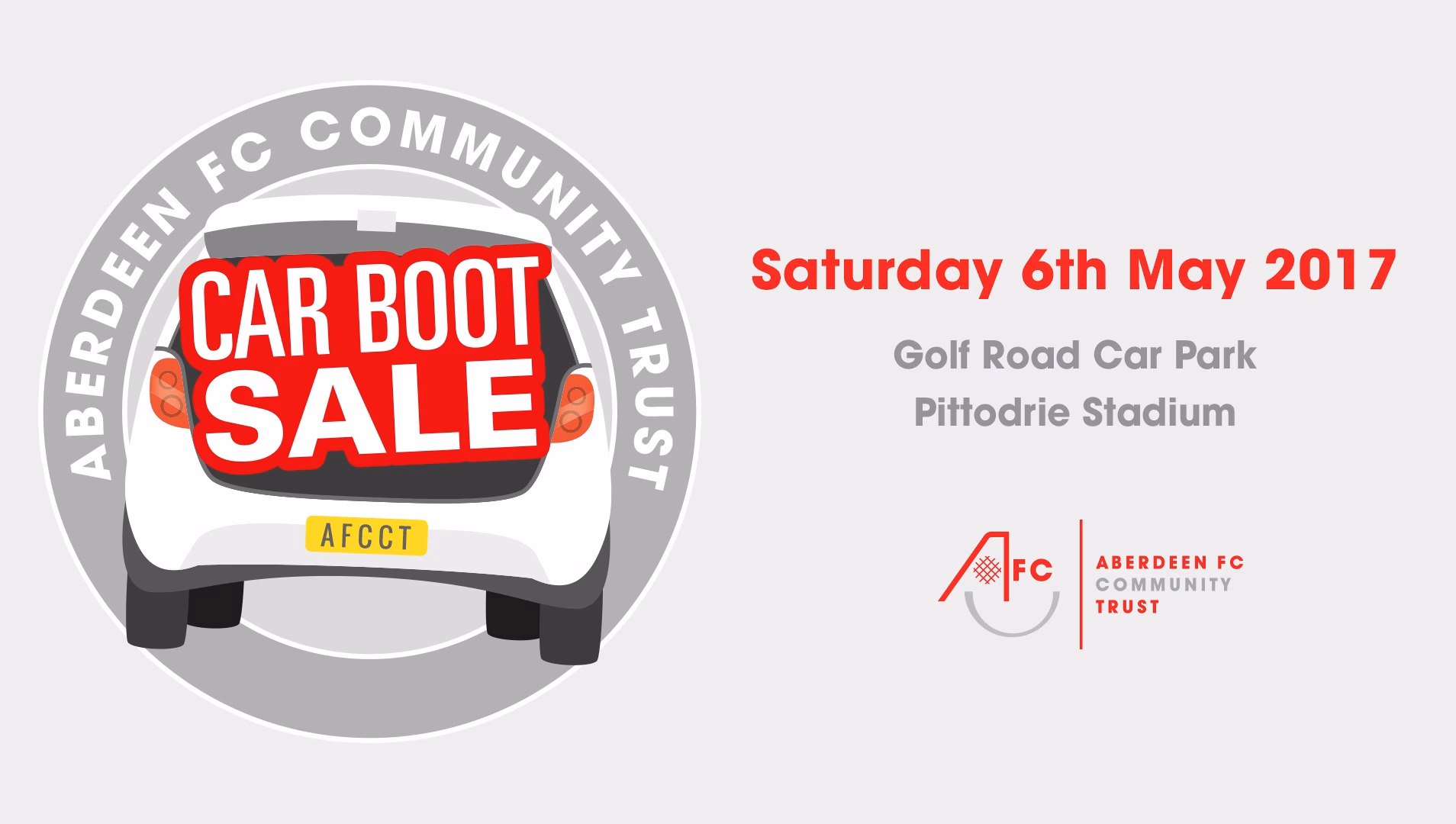AFCCT Car Boot Sale!