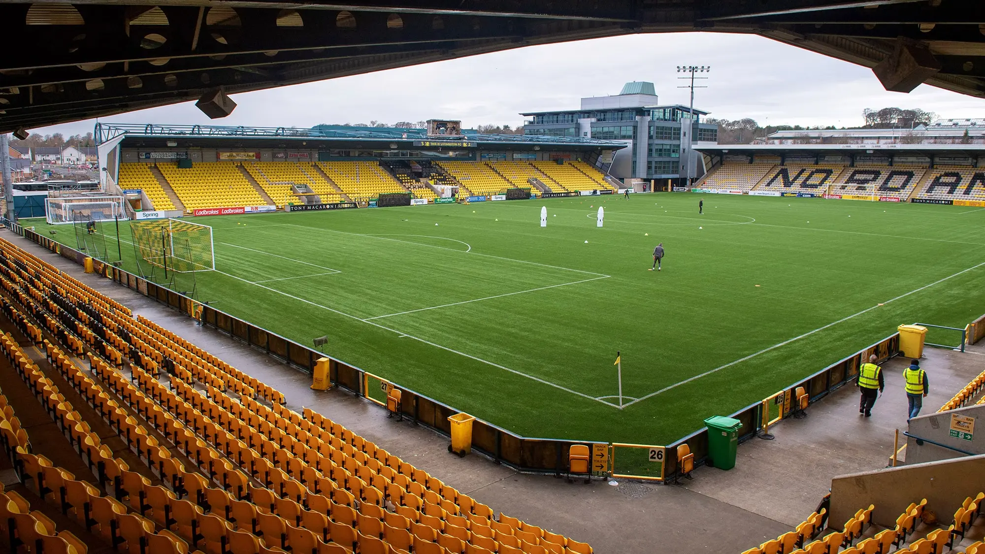 Supporter and ticket info for Livingston