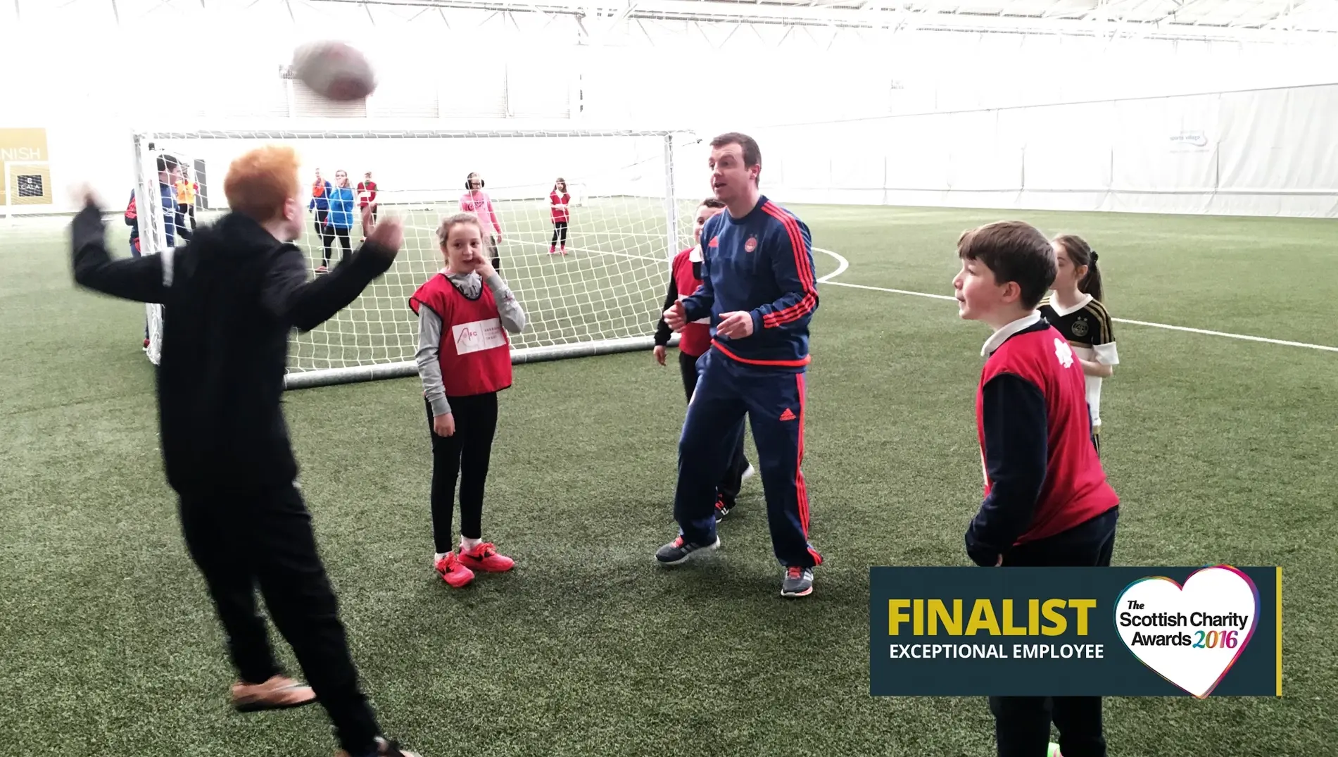 AFCCT's Steven Sweeney named as a finalist in Scottish Charity Awards