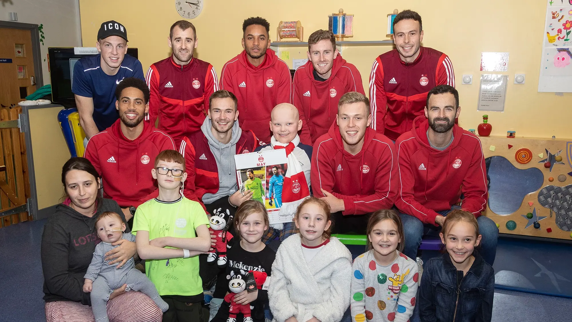 Club & Trust spread festive cheer at Royal Aberdeen Children's Hospital