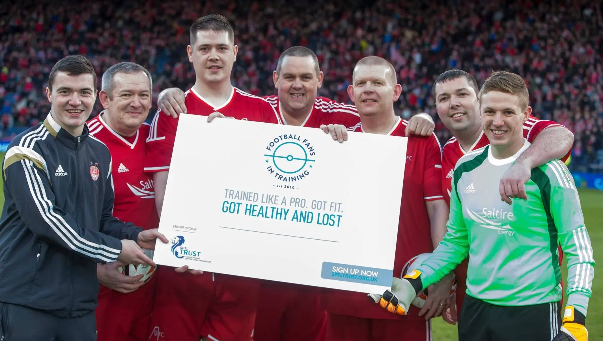 Aberdeen fans are "FFIT-TER" than ever!