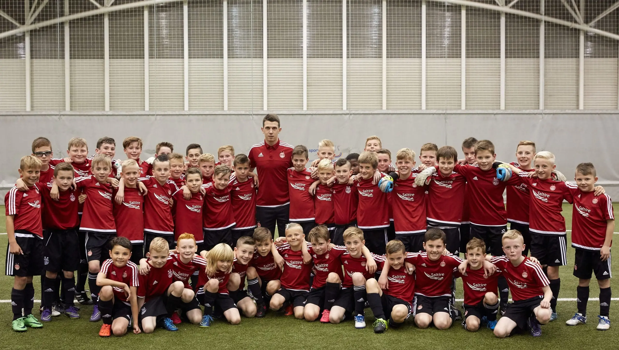 AFC Captain Visits Academy Training