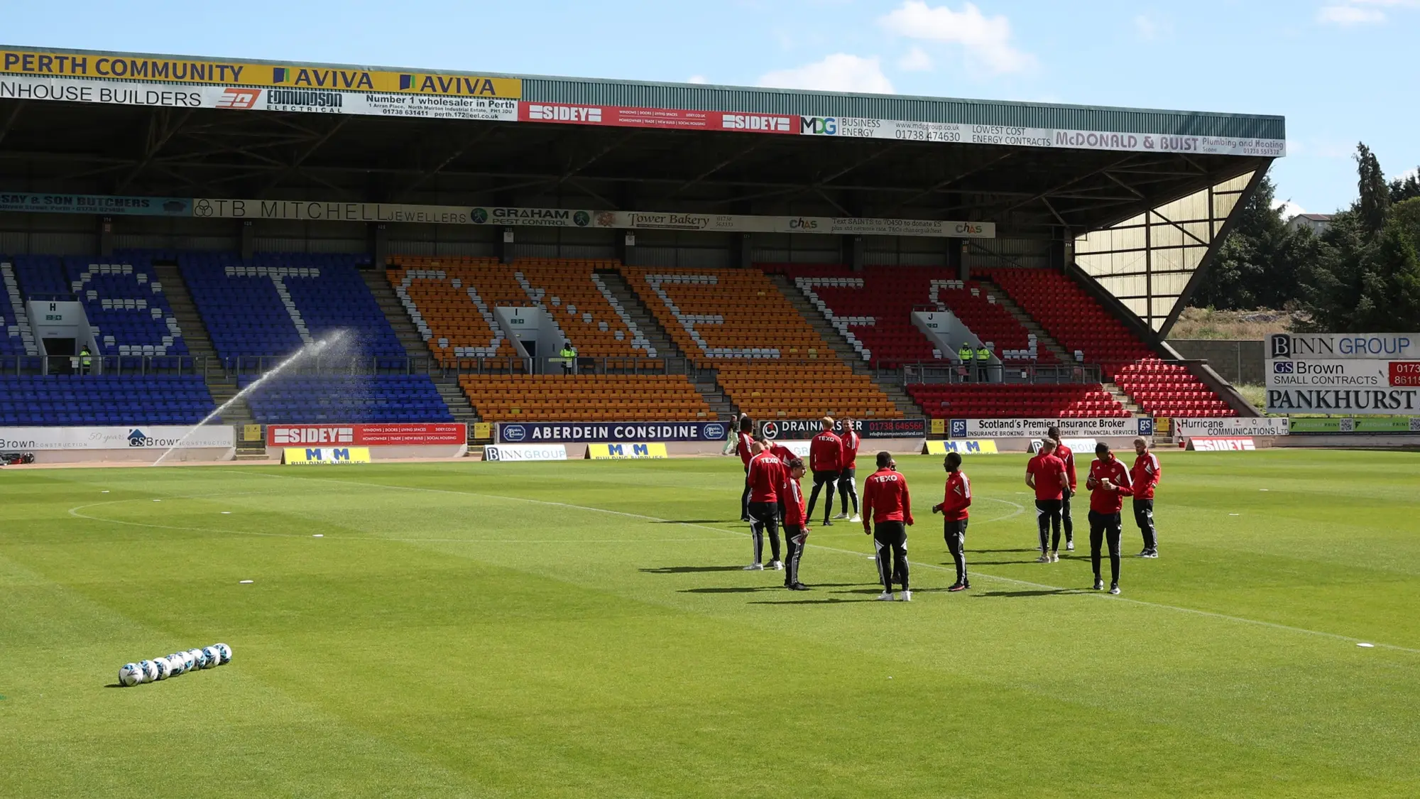 team news from McDiarmid Park