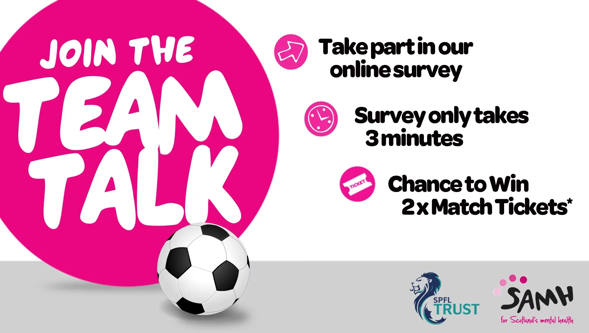 Be part of our #TeamTalk