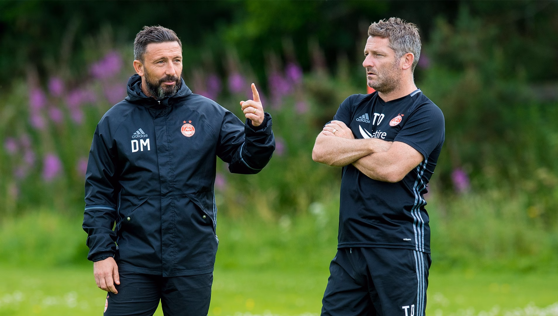 DONS MANAGEMENT TEAM STAYING AT PITTODRIE
