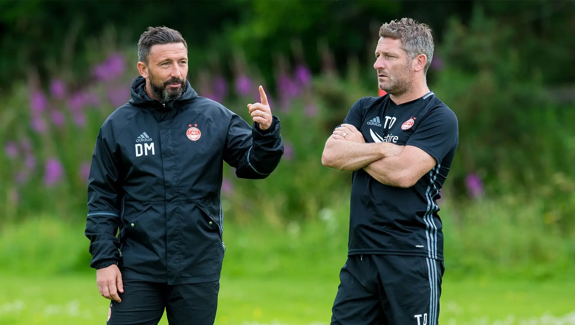 DONS MANAGEMENT TEAM STAYING AT PITTODRIE