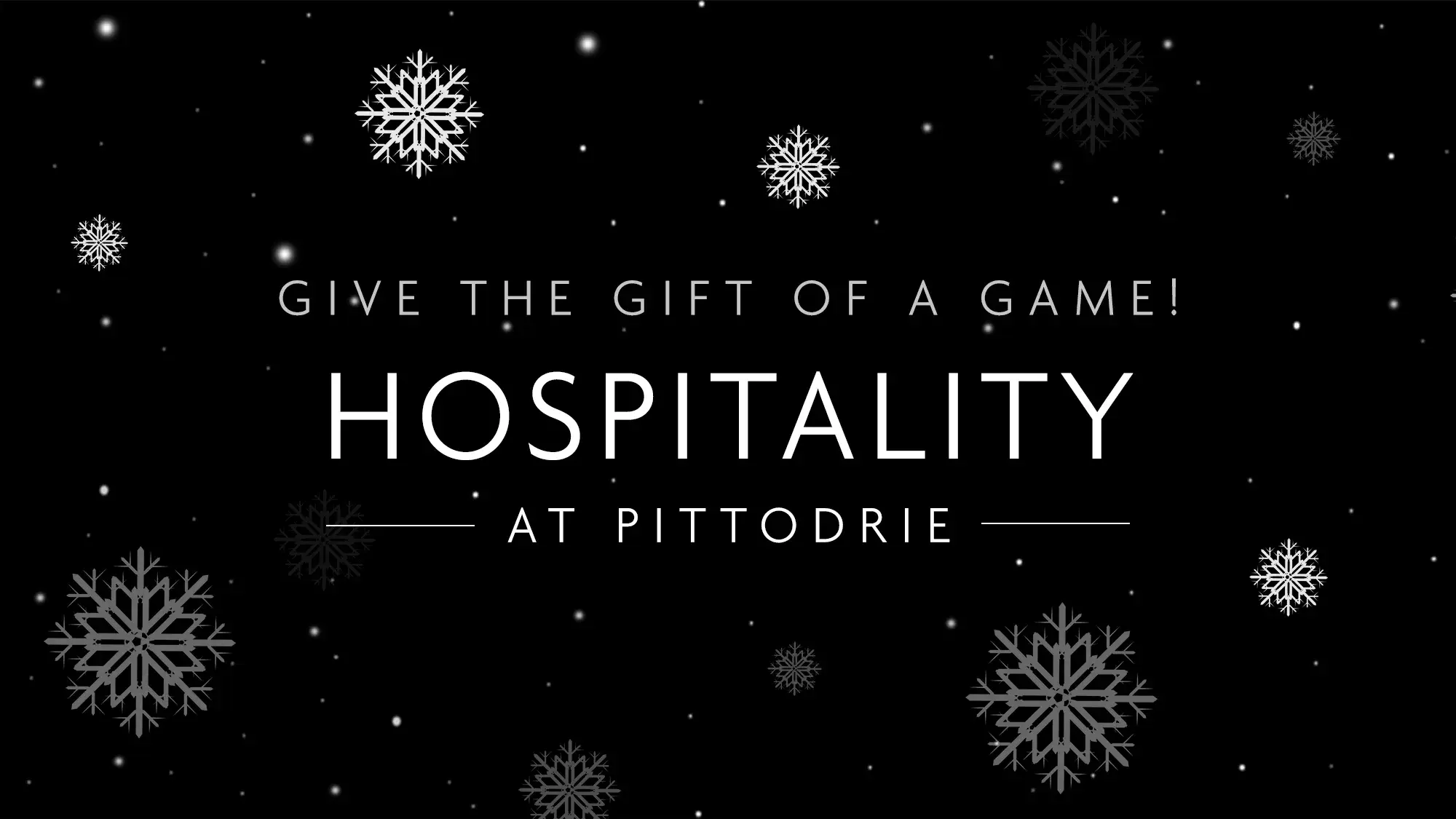 Give the gift of hospitality
