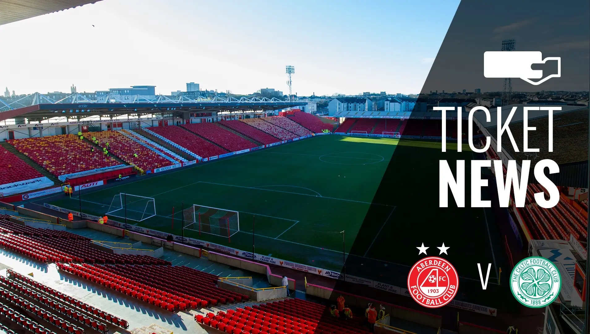 Ticket Details | Aberdeen v Celtic, Sat 29th Oct