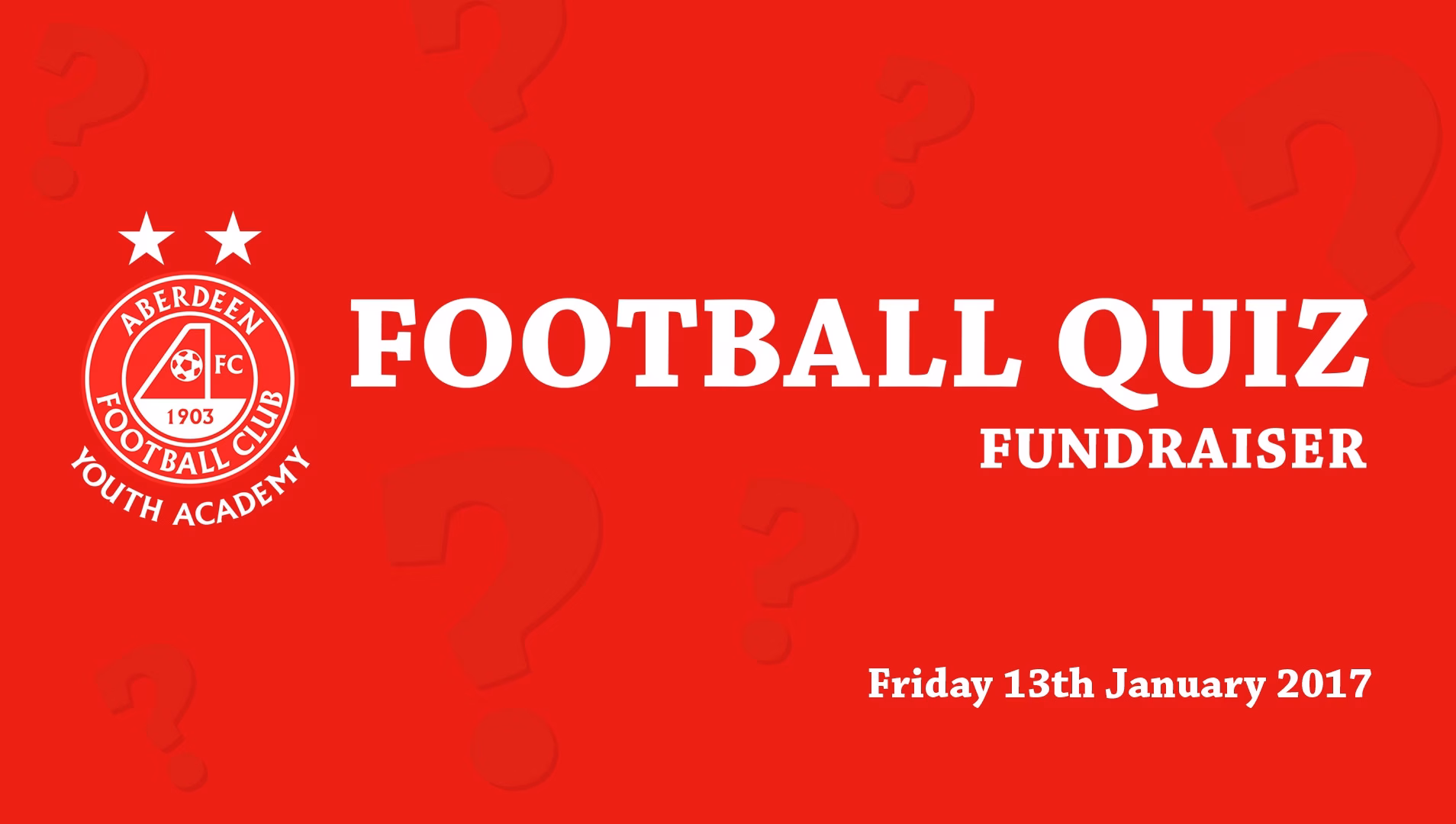 Raise funds for Aberdeen FC Youth Academy