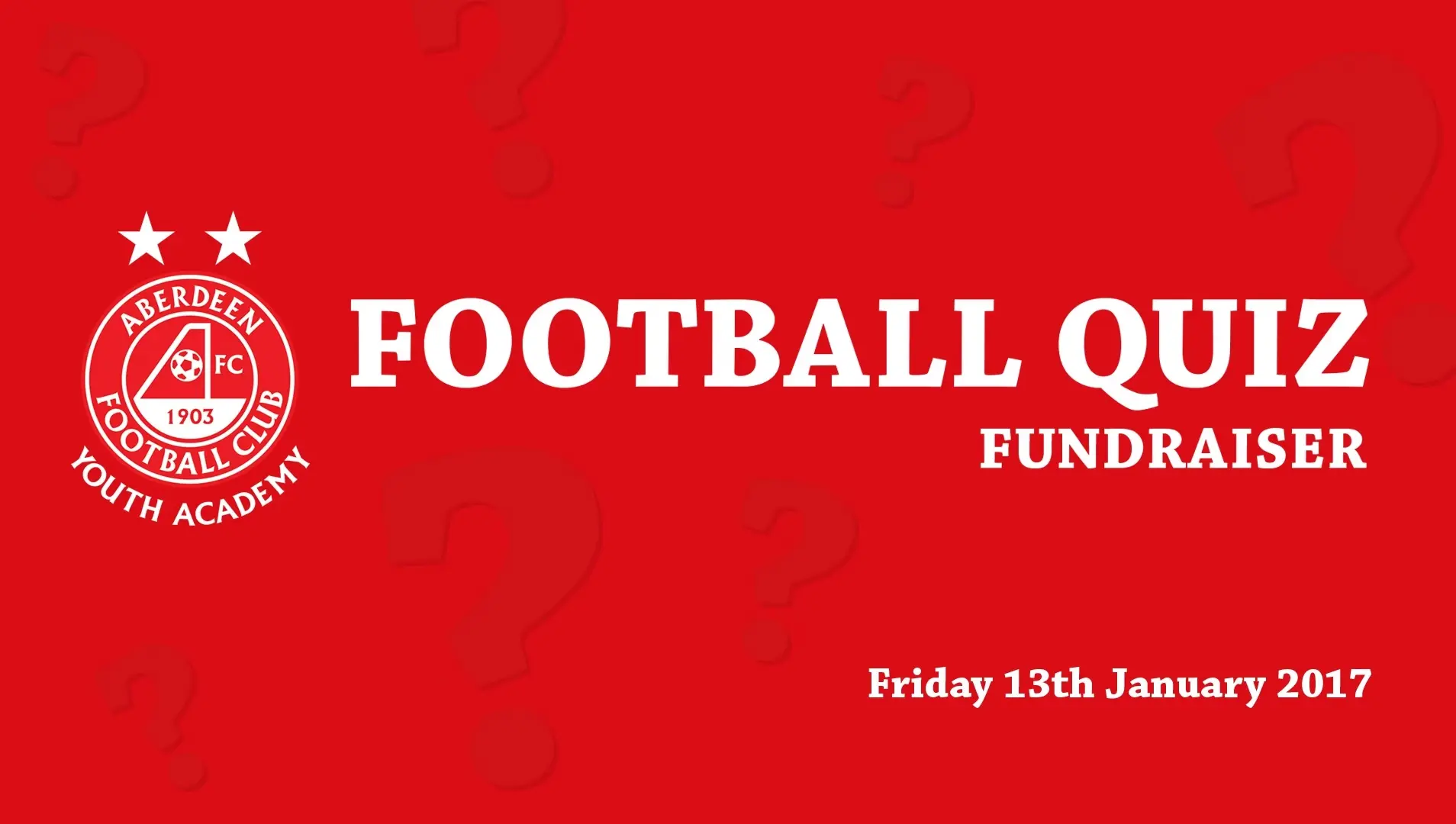 Raise funds for Aberdeen FC Youth Academy