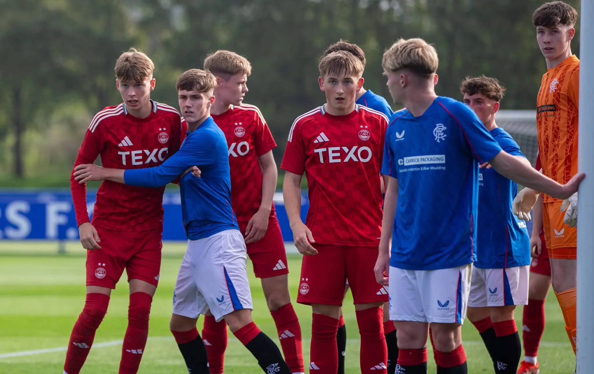 Young Dons beaten at Rangers Training Centre image