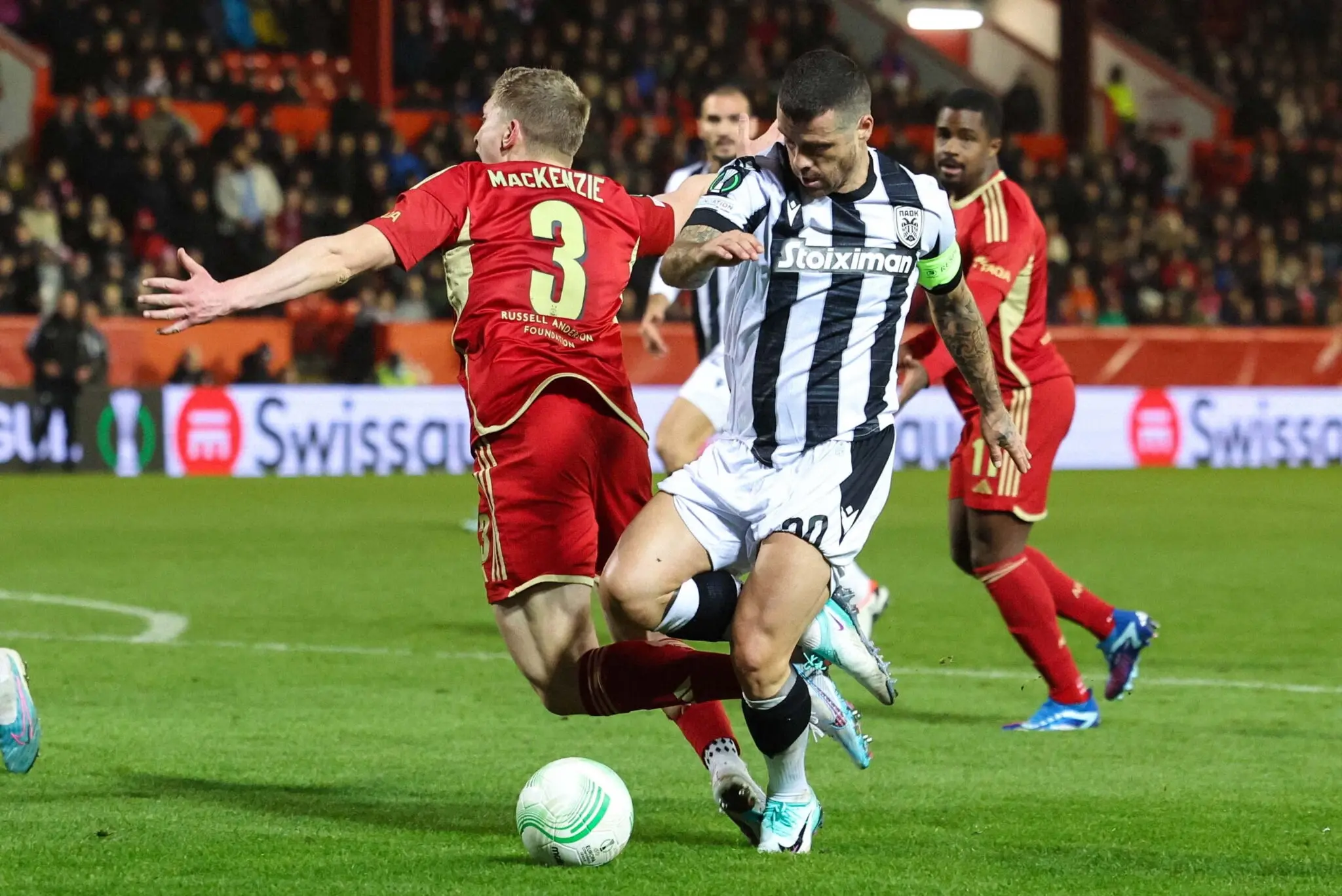 Dons Slip to Late European Defeat image