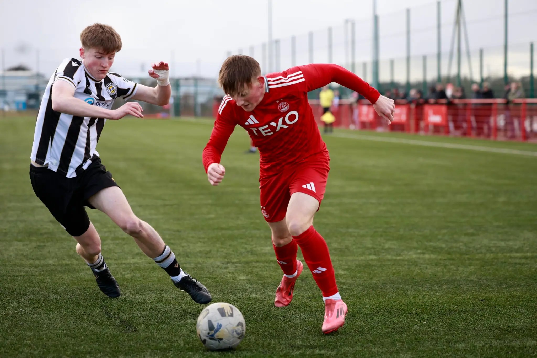 U18s Lose Out to St Mirren image