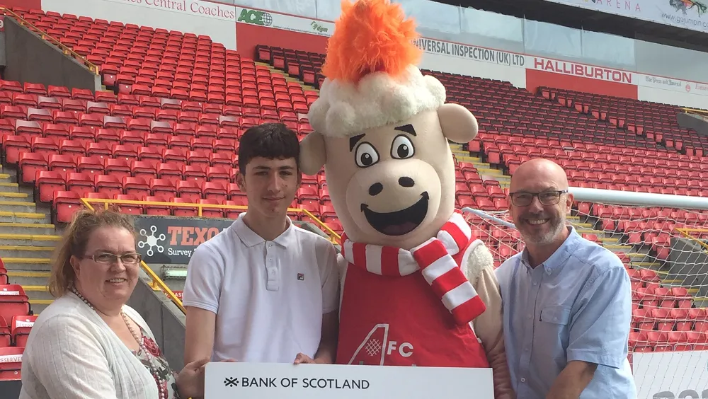 Joe Sutherland Donation to AFCCT
