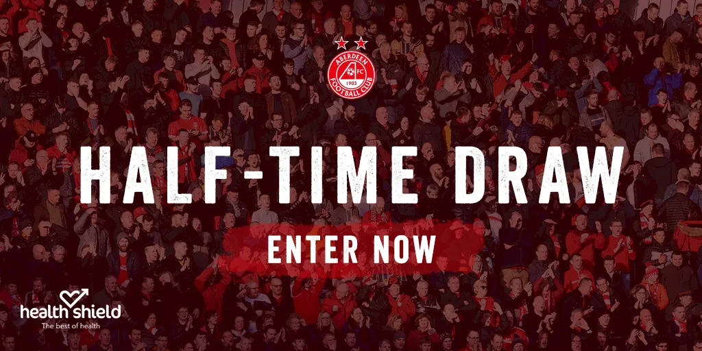 Enter the Half-Time Draw!