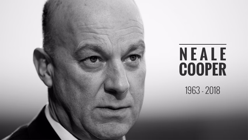 Minutes Applause for Neale Cooper