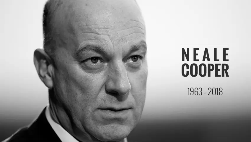 Minutes Applause for Neale Cooper