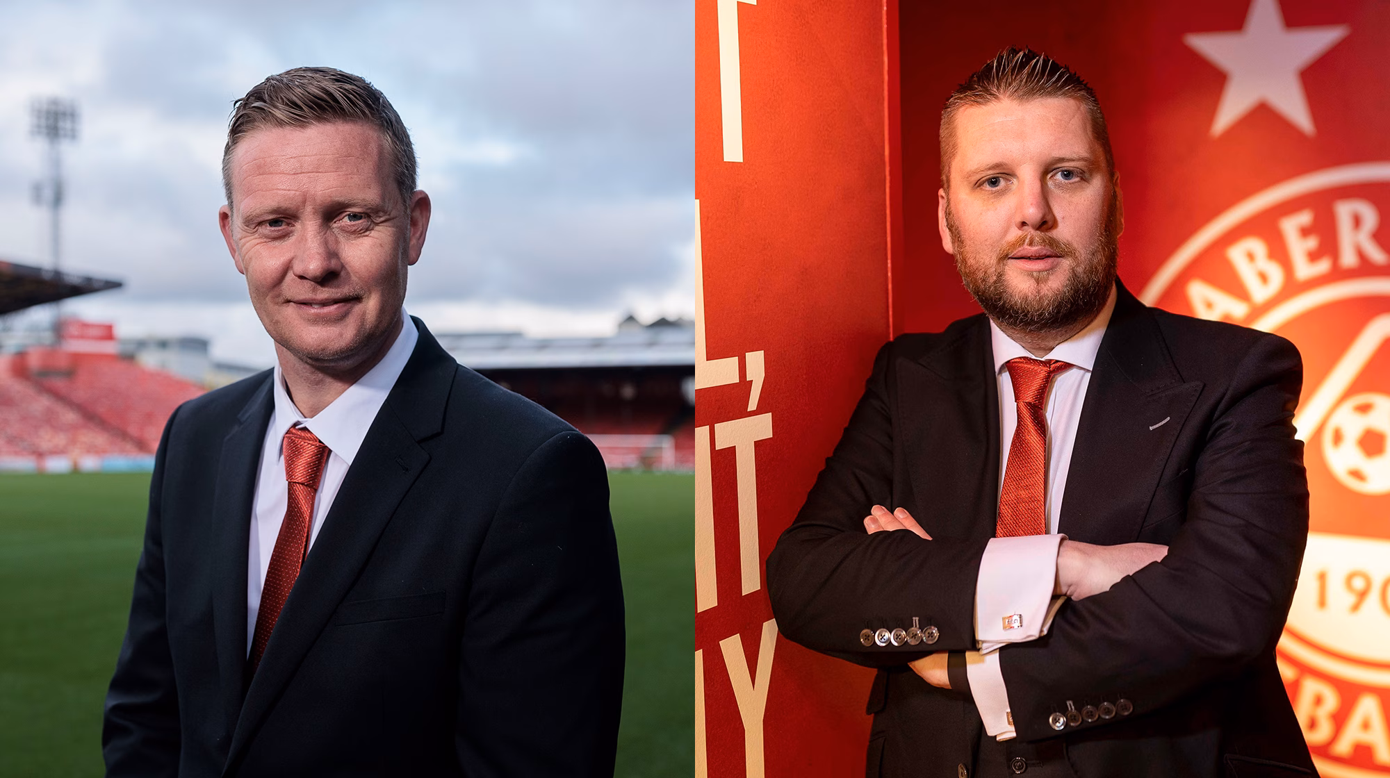 Barry Robson and Alan Burrows | Press Conference image