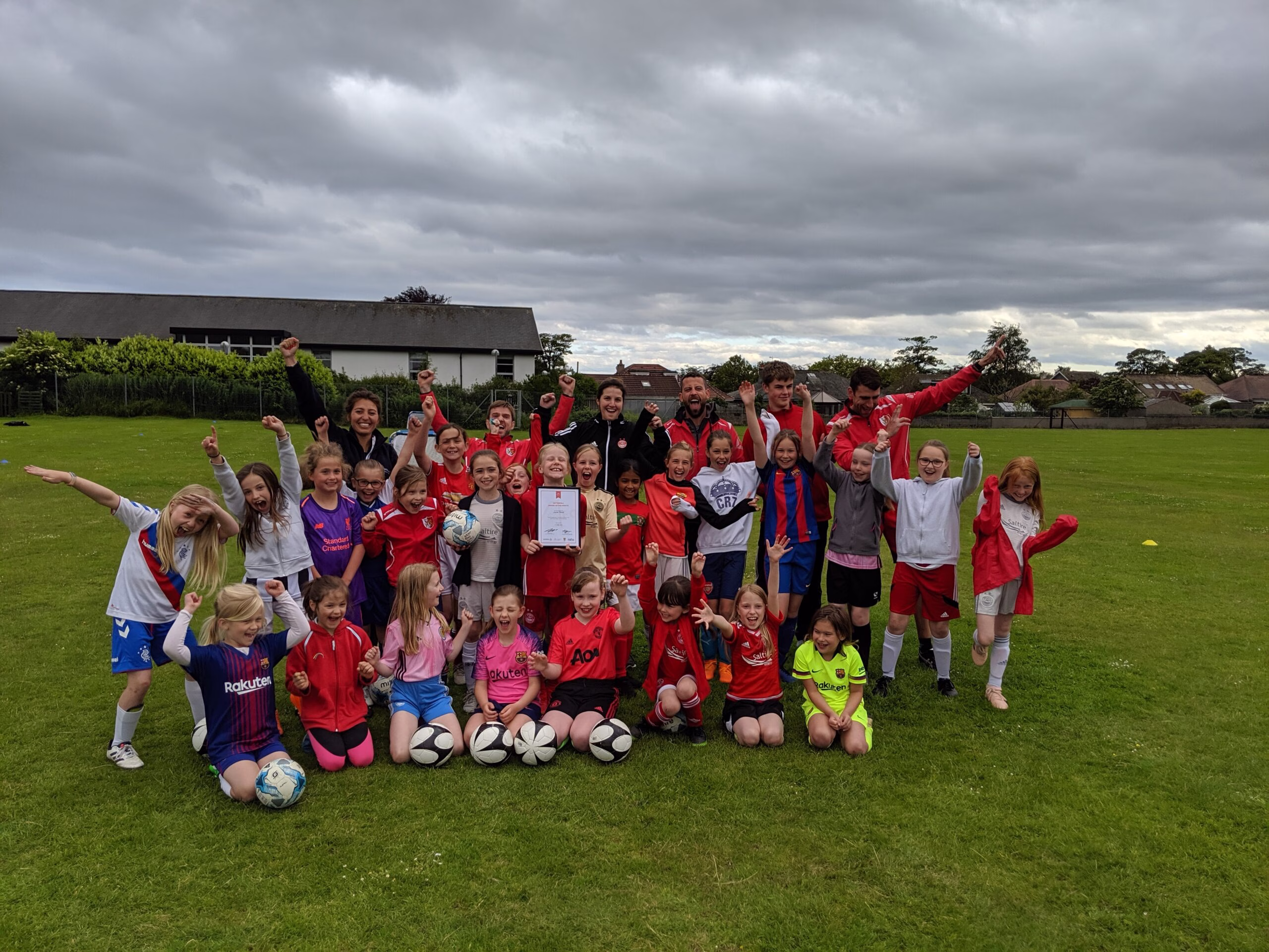 Vattenfall Award of the Month – AFCCT North Region Girls Football League