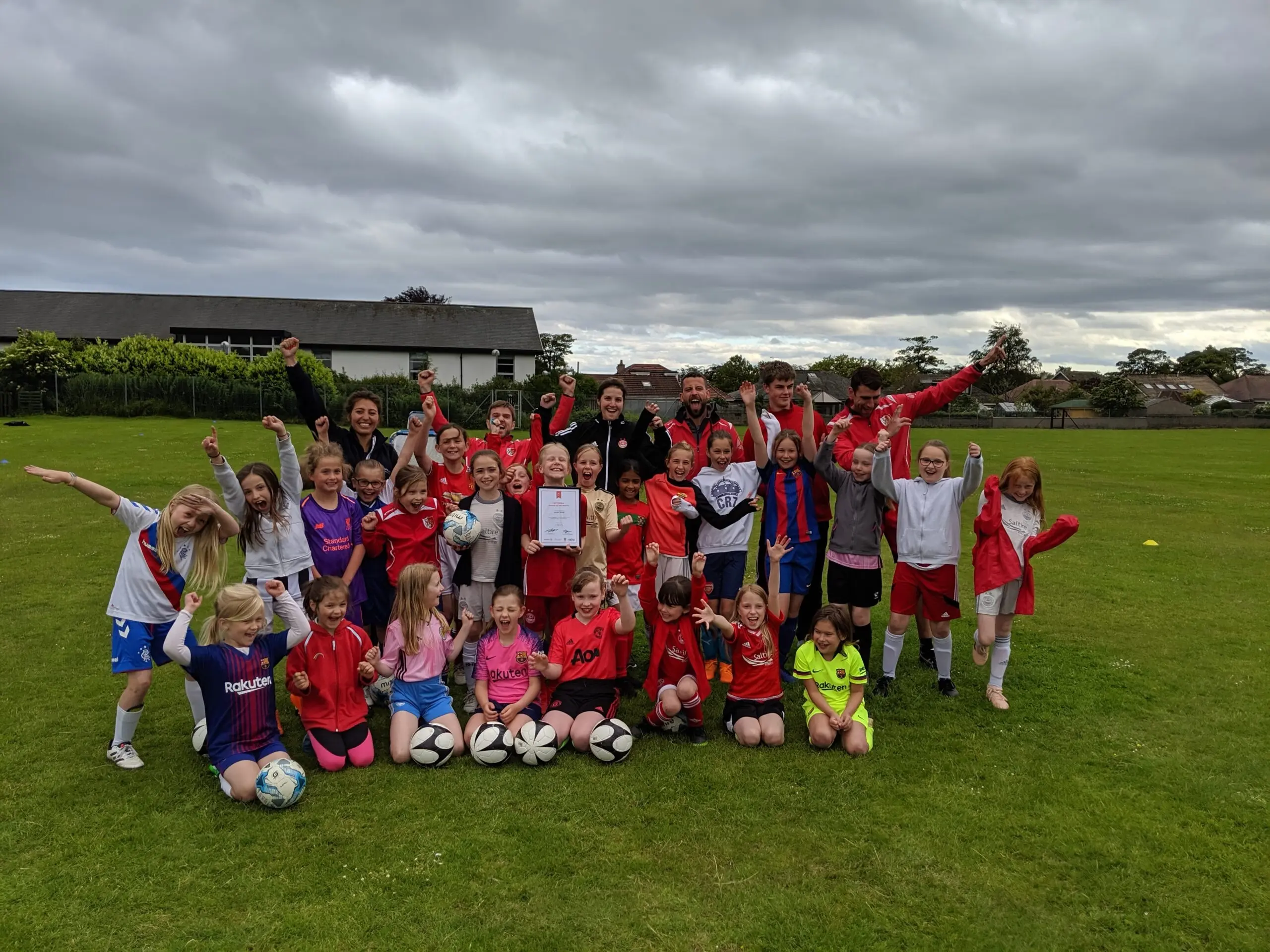 Vattenfall Award of the Month – AFCCT North Region Girls Football League