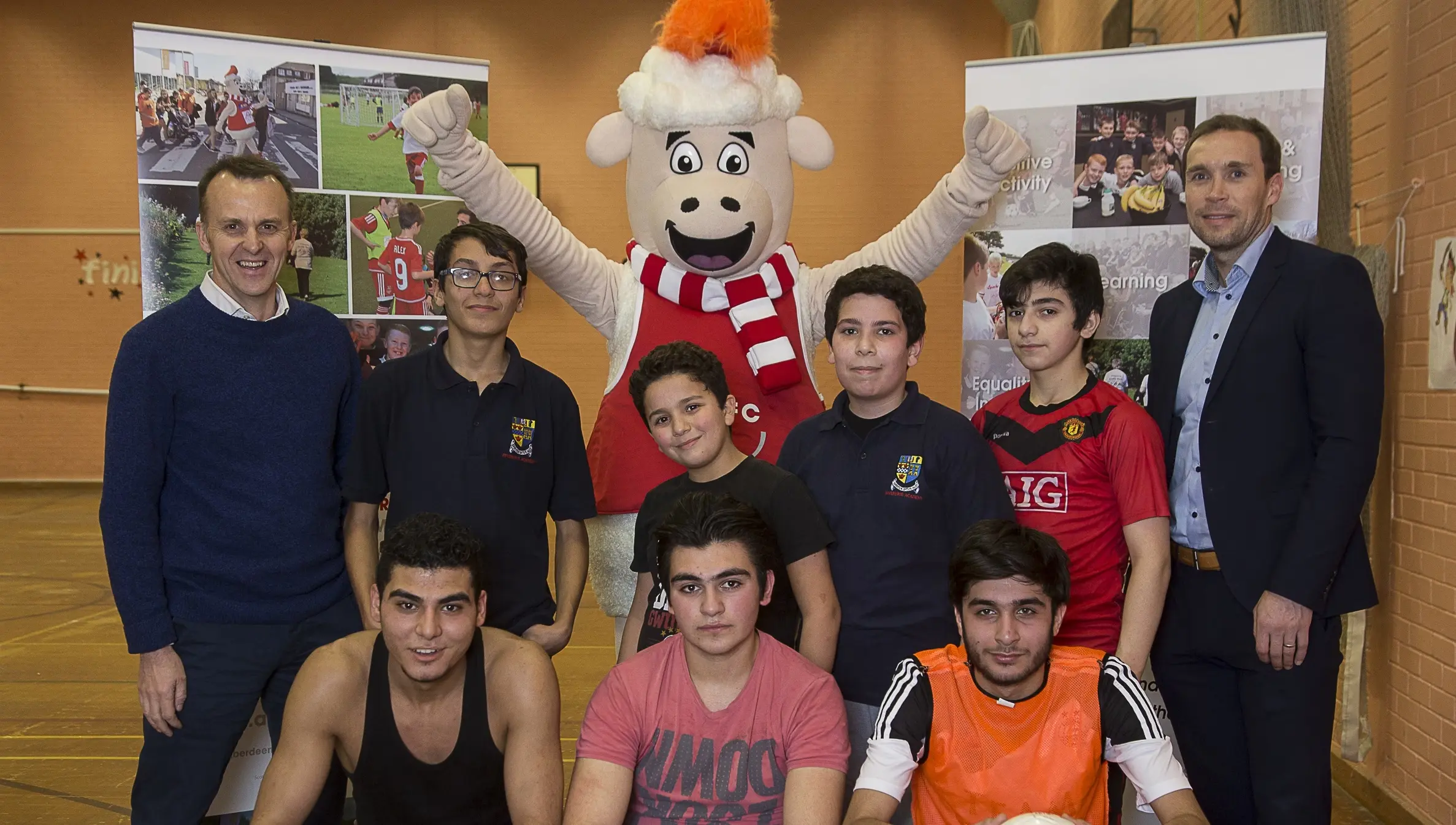 CNR International provide support for Syrian Dons