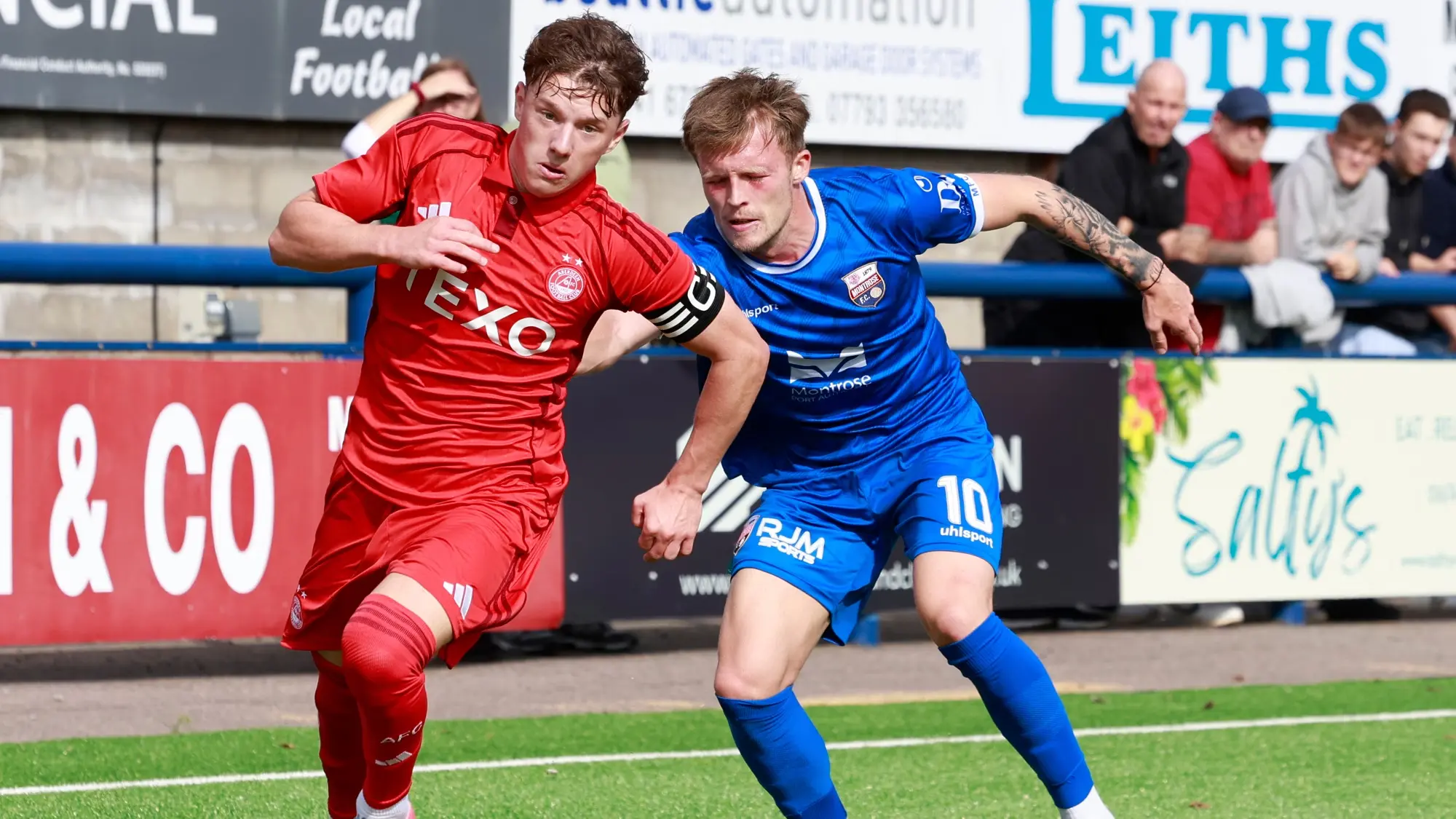 Montrose overcome young Dons at Links Park image