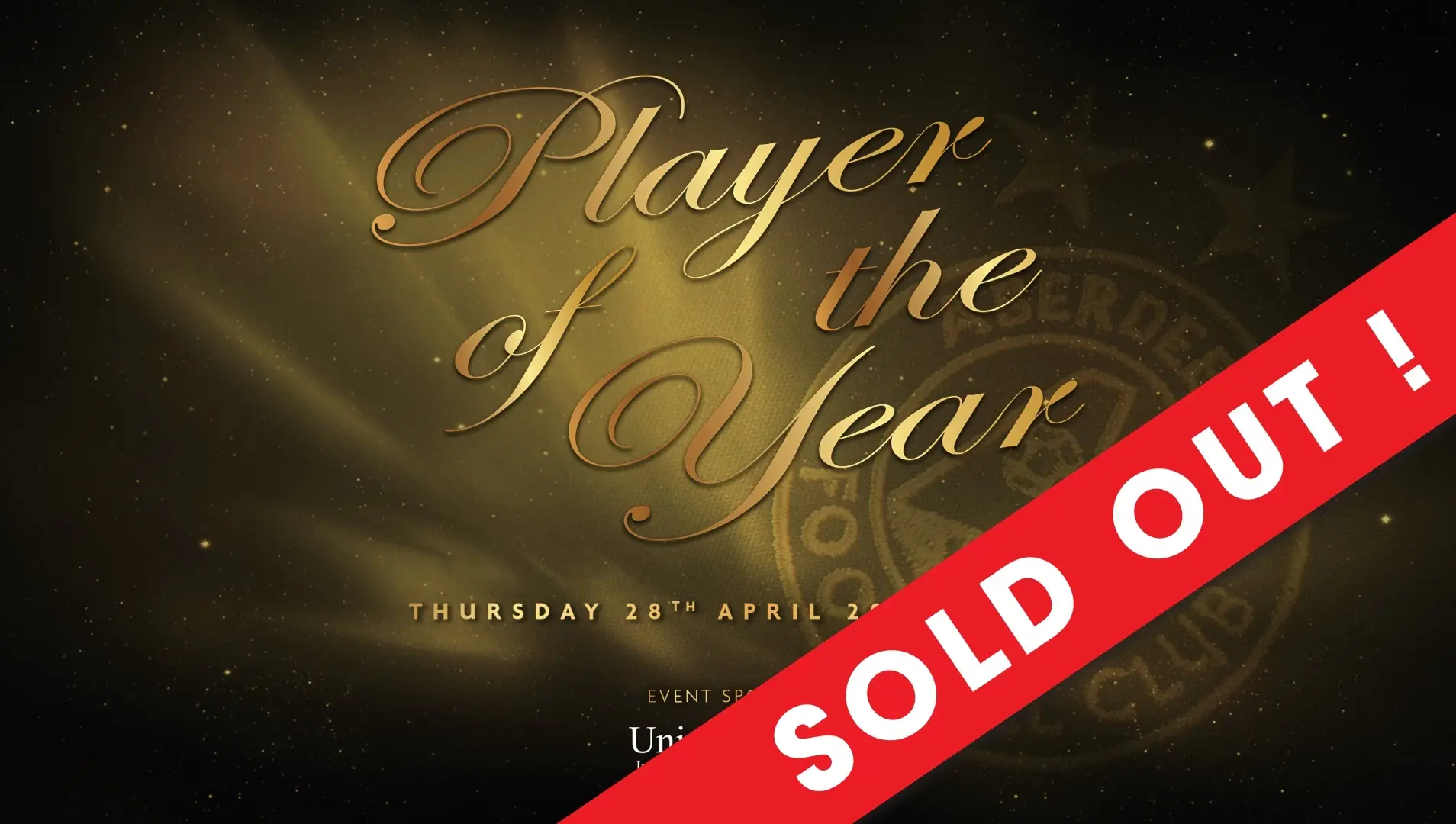 AFC Player of the Year Awards 2016 | EVENT SOLD OUT