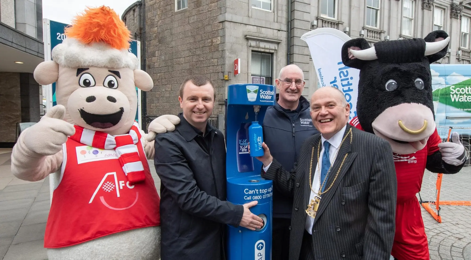 Aberdeen scores a high-tech drinking tap in fight against single use plastic