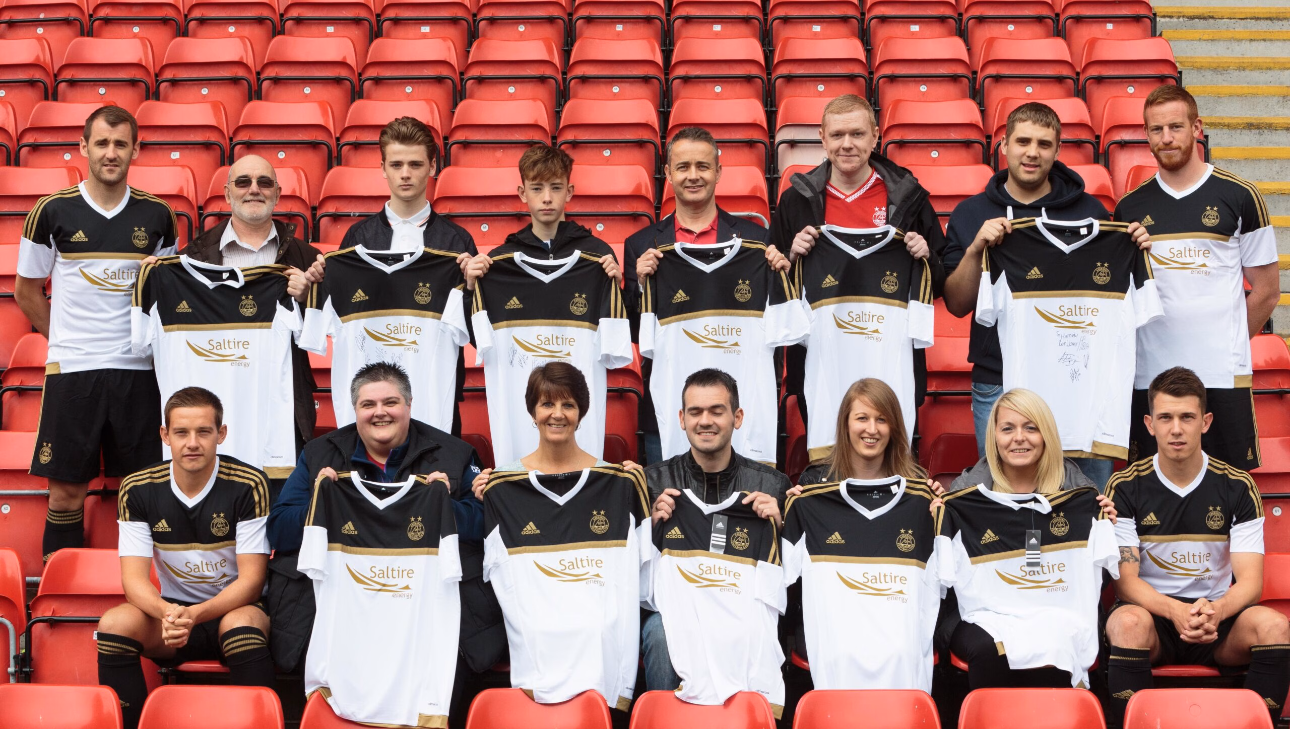 Dons supporters enjoy exclusive kit launch surprise!