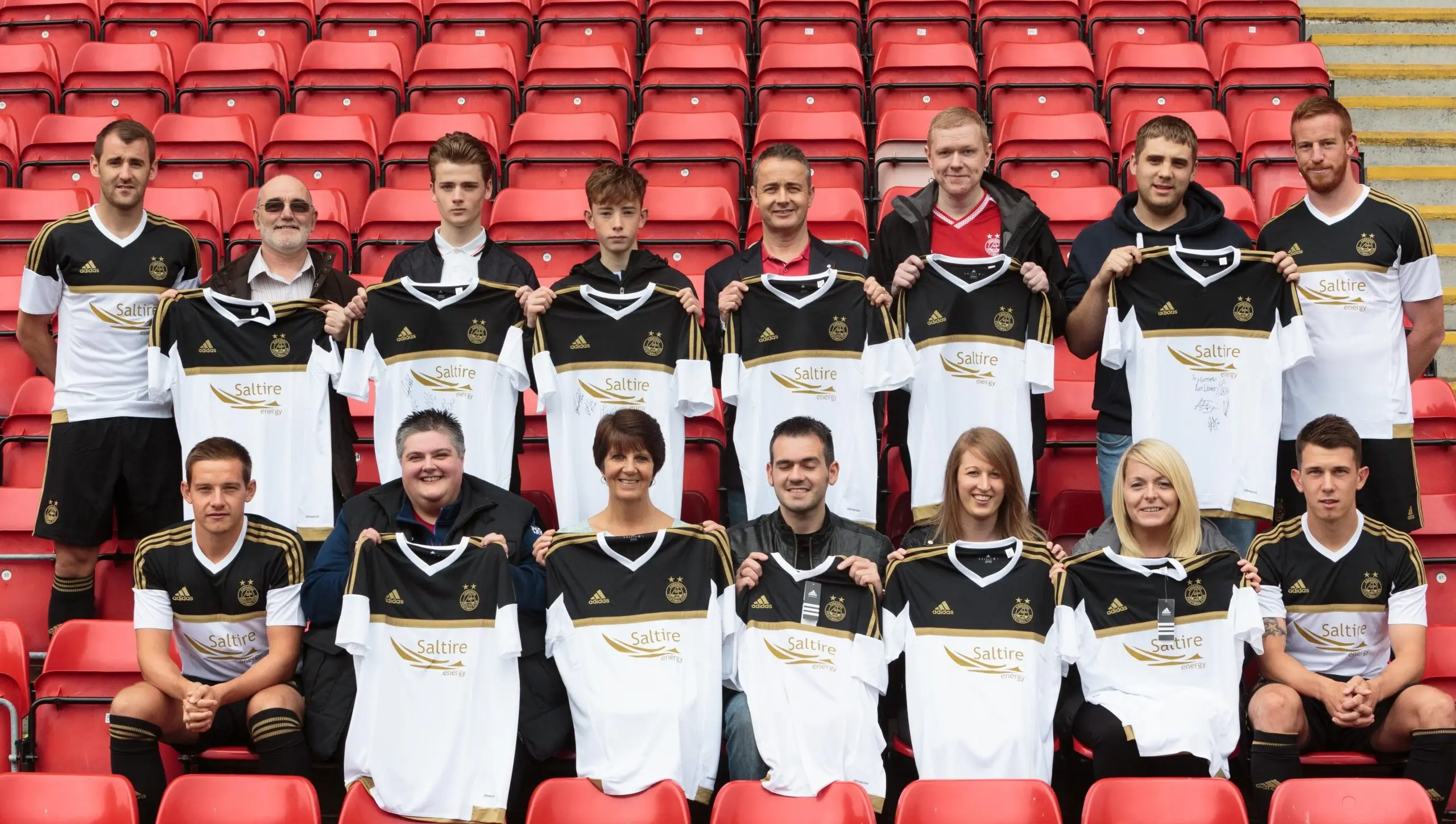 Dons supporters enjoy exclusive kit launch surprise!