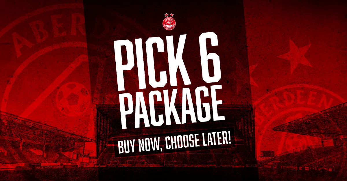 Pick 6 | New match package on sale now