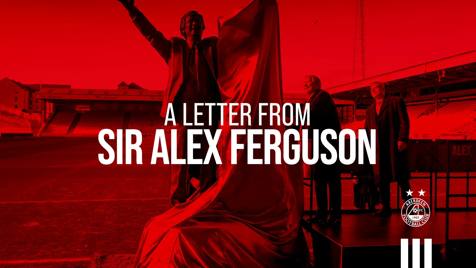 A Letter From Sir Alex Ferguson
