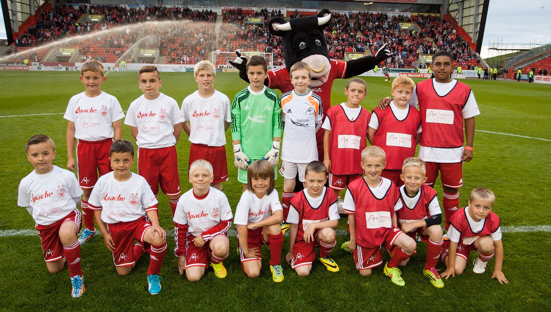 AFC Community Trust Activities - Aberdeen v FK Groningen