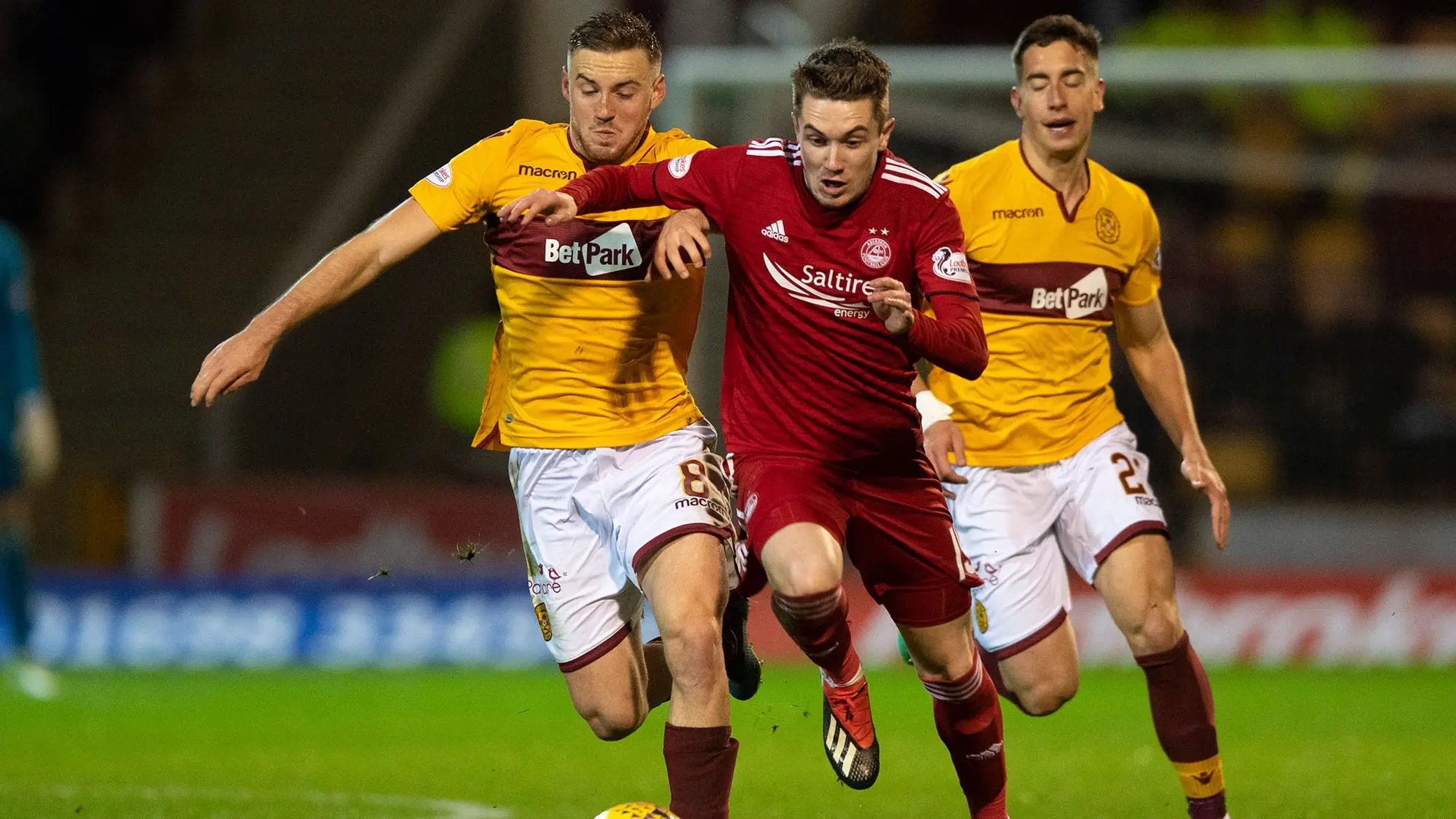 Full Time: Motherwell 3-0 Aberdeen
