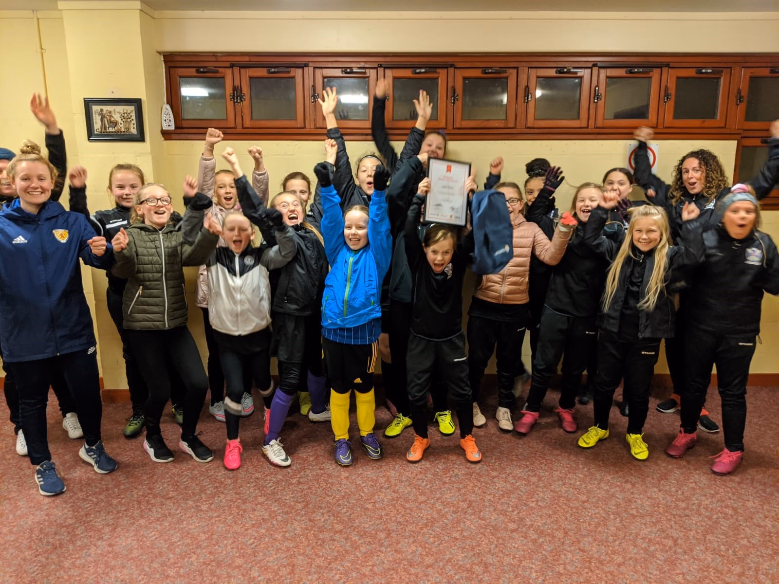 Vattenfall Award of the Month – AFCCT North Region Girls Football League