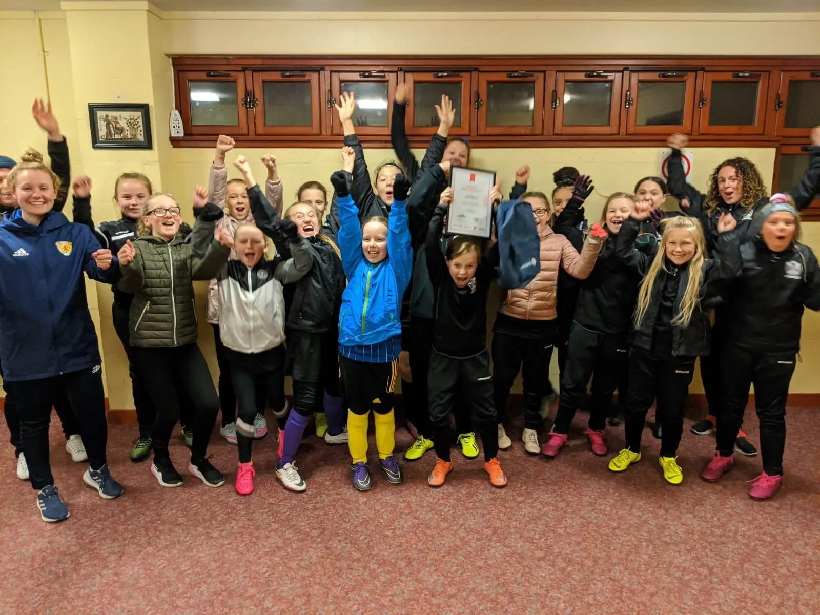 Vattenfall Award of the Month – AFCCT North Region Girls Football League
