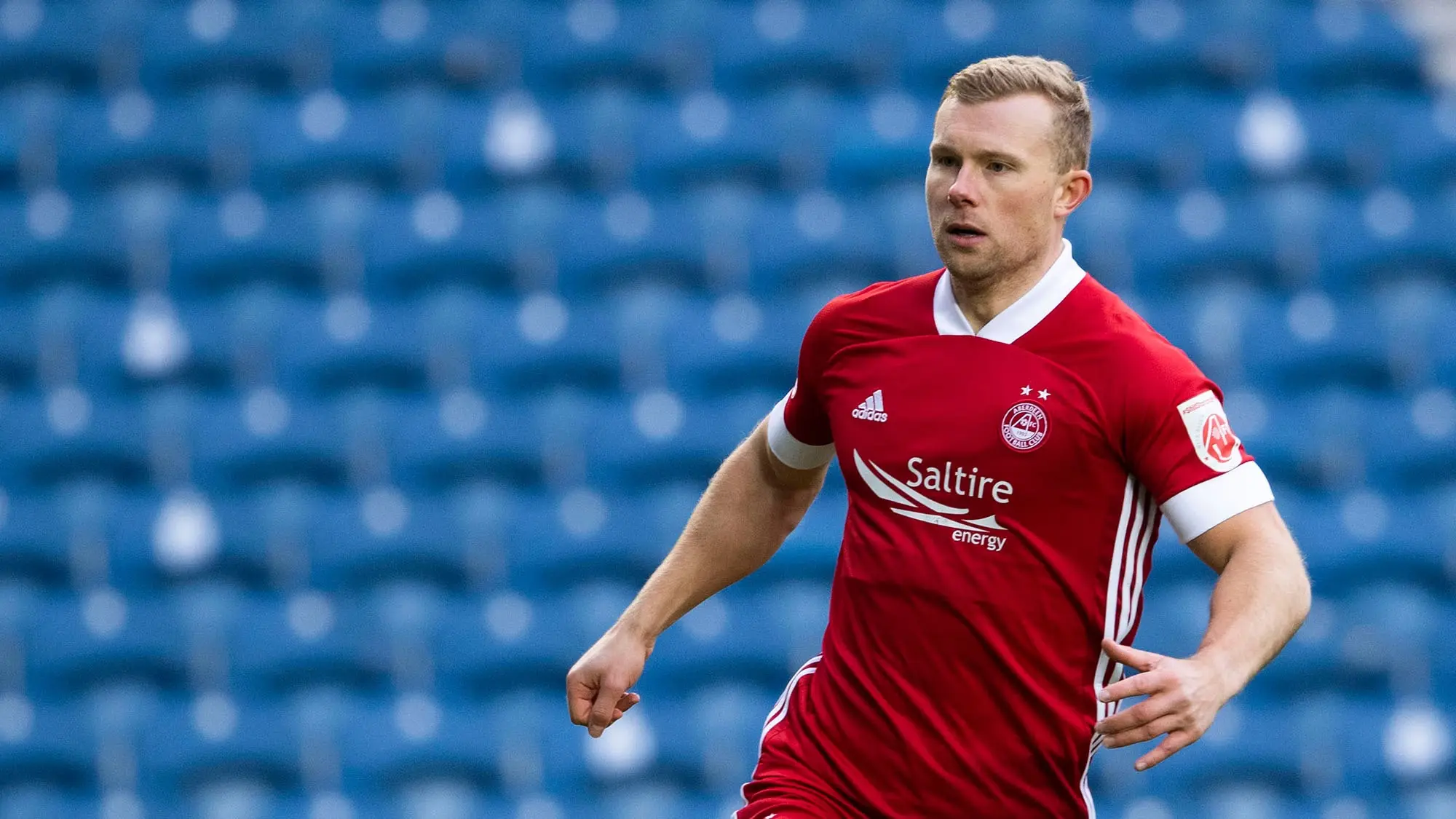 Curtis Main departs the Dons
