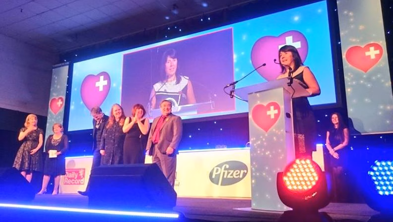 Golden Games receives Scottish Health Award