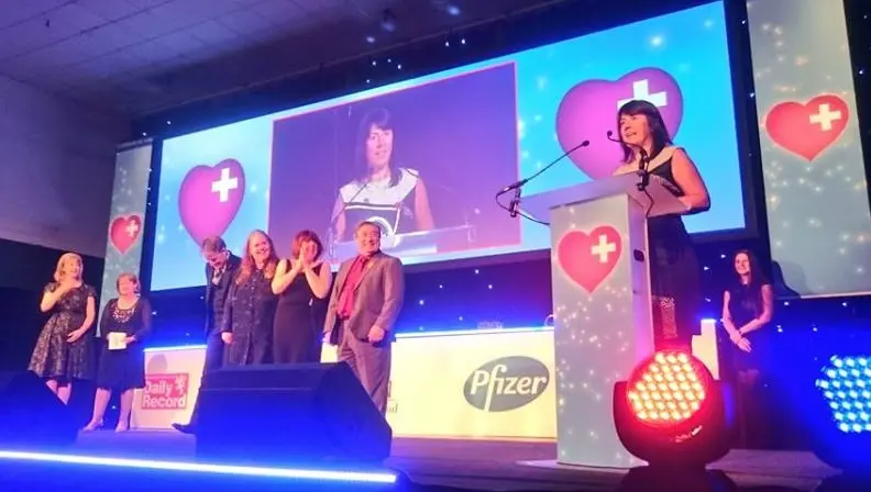 Golden Games receives Scottish Health Award