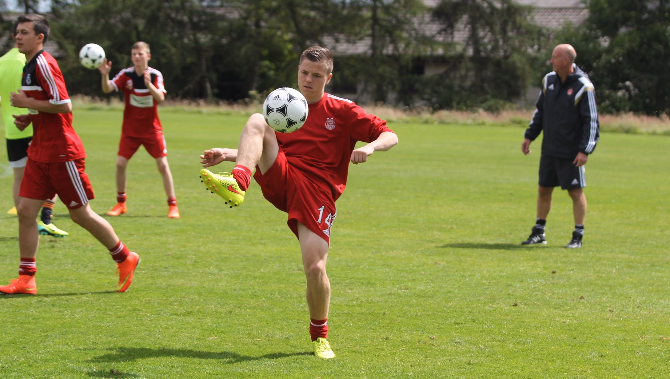 Academy Players in Scottish Schools Squad